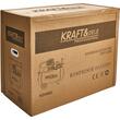 Compresor de aer cu 2 pistoane, pe ulei, capacitate rezervor 100 litri, 3 Kw, presiune maxima 10 bari, debit  530 l/min, Kraft