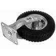 Roata pivotanta pentru carucior de transport, 8" 21 cm, capacitate incarcare 50 kg, Kraft