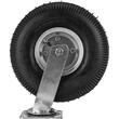 Roata pivotanta pentru carucior de transport, 10" 25 cm, capacitate incarcare 80 kg, Kraft