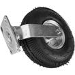 Roata pivotanta pentru carucior de transport, 10" 25 cm, capacitate incarcare 80 kg, Kraft