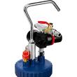 Pistol pneumatic pentru vopsit cu vas sub presiune, duza 2 mm, capacitate rezervor 2 litri, Kraft