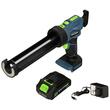 Pistol pentru silicon cu acumulator, 21V, 2500 mAh, capacitate 300 ml, autonomie 4h, forta de presare 125 kg, Kraft