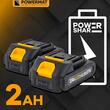 Suflanta de frunze cu acumulator 2Ah 21V, 260 km / h, Powermat