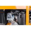 Generator curent electric 3000 W, 3 KW, 220 V, Stabilizator de tensiune (AVR), Monofazat, protectie suprasarcina, roti si manere pentru transport, Powermat