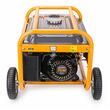 Generator curent electric 3000 W, 3 KW, 220 V, Stabilizator de tensiune (AVR), Monofazat, protectie suprasarcina, roti si manere pentru transport, Powermat