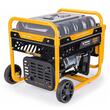  Generator curent electric 5500 W, capacitate rezervor 18 litri, motor in 4 timpi, putere 7.5cp, stabilizator de tensiune AVR Powermat