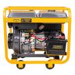 Generator de curent pe motorina 5,5 kW, pornire la cheie, 2 in 1, monofazic si trifazic, motor in 4 timpi 10CP, stabilizator de tensiune AVR, Powermat