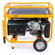 Generator curent electric 7500 W, 7.5 KW, 220 V, 380 V pornire la cheie, automata, roti si manere, stabilizator de tensiune (AVR), monofazat, trifazat, protectie suprasarcina, motor 15 cp, 4 timpi, Powermat