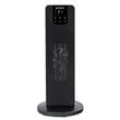 Incalzitor cu termostat, radiator tip turn, ventilator, 2000 W, Powermat