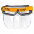Ochelari de protectie anti-aschii, de lucru, cu masca ventilata, Powermat
