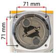 Motor pentru motocoasa pe benzina in 2 timpi, 4.4 kW, Powermat