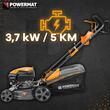 Masina de tuns iarba pe benzina 5CP, Powermat 