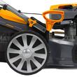 Masina pentru tuns iarba 7CP pe benzina, motocoasa cositoare, Powermat