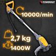 Trimmer, masina electrica pentru tuns iarba, coasa, 1400 W, Powermat