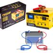 Redresor cu microprocesor, incarcator auto, 6V/12V, curent de incarcare 15A, afisaj LCD,  incarcare in 8 Etape, Powermat