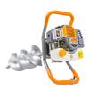 Motoburghiu, freza foreza pentru pamant, putere 6 CP, 3 burghie + prelungitor incluse, Powermat