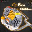 Motoburghiu, freza foreza pentru pamant, putere 6 CP, 3 burghie + prelungitor incluse, Powermat