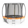 Trambulina de gradina 305 cm, cu plasa de protectie si scara, Powermat
