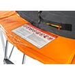 Trambulina de gradina 366 cm, cu plasa de protectie si scara, Powermat