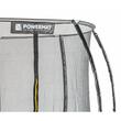 Trambulina de gradina 366 cm, cu plasa de protectie si scara, Powermat