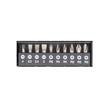 Set 37 surubelnite cu suport, mecanica fina, biti imbus, Powermat