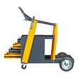 Carucior cu 4 rafturi pentru aparatul de sudura, capacitate maxima 100 kg, 40 x 76 x 85 cm, Powermat