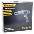 Pistol electric aer cald 2 viteze 4 duze 600C 2000 W, Powermat