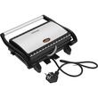 Gratar electric pentru sandvisuri si carne, 2200 W, placi antiaderente si carcasa inox, negru-argintiu, Kraft