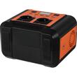 Statie de alimentare portabila, lanterna incorporata, adaptor bricheta auto, 230V, 296Wh / 14.8V, 500 W, Kraft