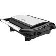 Gratar electric pentru sandvisuri si carne, 2200 W, placi antiaderente si carcasa inox, negru-argintiu, Kraft