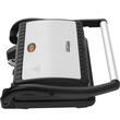 Gratar electric pentru sandvisuri si carne, 2200 W, placi antiaderente si carcasa inox, negru-argintiu, Kraft