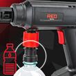  Pistol de spalat cu presiune cu acumulator, 60 bar, Red Technic