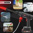  Pistol de spalat cu presiune cu acumulator, 60 bar, Red Technic