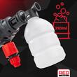  Pistol de spalat cu presiune cu acumulator, 60 bar, Red Technic