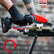 Fierastrau electric cu lant pentru taiat ramuri, cu acumulatori, 21V, 2Ah, Red Technic