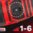 Mini polizor drept, 280 W, Red Technic