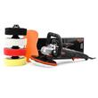 Set masina de polisat cu 5 bureti, diametru disc 180 mm, putere 2400 W, Red Technic