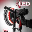 Slefuitor orbital, putere 1800 W, rotatii 2500 rpm, diametru 190 mm, Red Technic