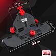 Adaptor polizor unghiular pentru taiere la unghi de 45°, disc 125mm, Red Technic
