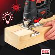 Fierastrau pendular, tip soricel, electric 1400W, unghi  0-45°, Red Technic