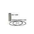 Piston complet compatibil Husqvarna 580 BT, 51mm, bolt 12, PowerX