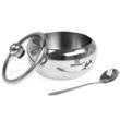 Recipient pentru zahar, sosuri, condimente, cu lingura si capac, inox, capacitate 460ml, Kinghoff