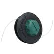 Cap trimmer, mosor pentru motocoasa/motocositoare, filet interior 10 x 1.25, buton verde, Verke