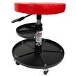 Taburet, scaun pentru atelier cu sertar si roti, 29.5x52 cm 135 kg, Verke