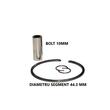 Piston complet compatibil Husqvarna 346 XP, 44.3mm, PowerX