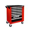 Dulap de scule profesional cu 7 sertare echipate, 250 elemente, Verke