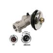Angrenaj unghiular, cap reductor pentru motocoasa, motocositoare, 9 caneluri, 28 mm, Verke