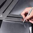 Scriber pentru sticla, ceramica si metal, 140 mm, Verke