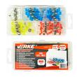 Set 100 tuburi termocontractabile, inel staniu, Verke