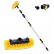 Perie telescopica pentru curatarea si spalarea autoturismelor, 94-156 cm, Verke